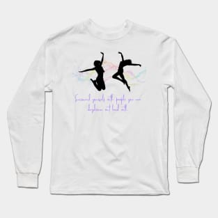 Daydream Out Loud - Friends Silhouette Long Sleeve T-Shirt